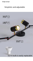 Axyaa Modern LED Ceiling Lamp Chandelier Spotlight for Living Room Bedroom