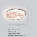 Nordic Moon Ceiling Light by Axyaa: Modern LED Bedroom Lamp for Home Decor, Aisle, and Balcony