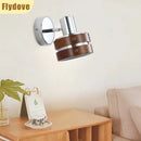 Axyaa Antique Solid Wood Wall Lamp for Living Room, Bedroom, or Hotel Background Wall
