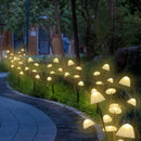 Solar Jellyfish Lamp Outdoor Waterproof Garden Landscape Axyaa Mushroom Lawn Light