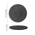 Axyaa Ceramic Dinner Plates Set | Creative Round Tableware for Pasta, Steak, Sushi