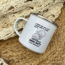 Axyaa Enamel Mug - Funny 11oz Lover Coffee Cup - Couples Gift Home Tea Cup