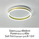 Axyaa Modern LED Ceiling Chandelier for Home Decor Lighting