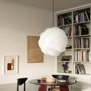 Axyaa Silk Ball Chandelier Pendant Light for Living Dining Bedroom
