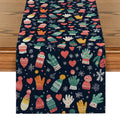 Axyaa Winter Collection Table Runner Holiday Decor Farmhouse Dining Wedding Party