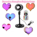 Axyaa Sunset Love Rainbow Projection LED Desk Lamp