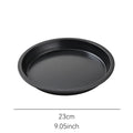 Axyaa Carbon Steel Non-stick Pizza Pan for Baking, Crisping, Bacon, Chips & More