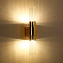 Axyaa LED Glass Wall Lamp Modern Minimalist for Hotel Room Living Corridor Bedroom