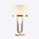 Axyaa Gold Luxury Table Lamp for Bedroom Living Room Decor