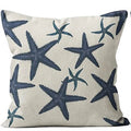 Axyaa Marine Themed Throw Pillow Covers, Home Décor, Sofa Bed Pillowcases 45x45