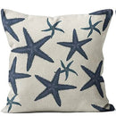 Axyaa Marine Theme Throw Pillow Covers 45x45 Home Décor Sofa Bed Cushion Cases