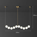 Axyaa Modern Pendant Lights LED Chandelier Indoor Ceiling Lamp Dining Room Lighting