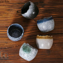 Axyaa Ceramic Eggshell Bowl Set Molecular Cuisine-inspired Tableware