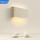 Axyaa White Green Double LED Wall Sconce Lamp Home Lighting