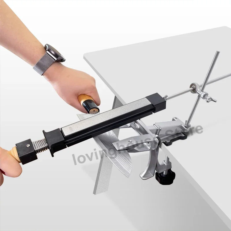 Axya Fixed Angle Diamond Knife Sharpener for Professional Sharpening