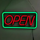 Axyaa LED Open Light Sign for Store Shop Board Bright Hanging Neon Business Bar