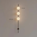 Axyaa Glass Wall Lamp - Nordic Modern Design, Minimalist Style for Bedroom and Living Room