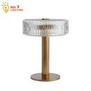 Axyaa Glass Table Lamp LED G4 Modern Light Fixtures Nordic Design Luxury Home Decor