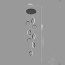 Axyaa Nordic Luxury LED Chandelier for Dining Room, Living Room, and Stairs