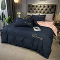 Axyaa Embroidered Duvet Cover Set | Soft & Skin-Friendly Bedding for Queen & King Beds