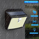 Axyaa Solar Wall Lights: Motion Sensor Waterproof Security Light for Garden & Garage