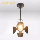 Axyaa Vintage Loft Style E27 Ceiling Lamp for Restaurant and Cafe