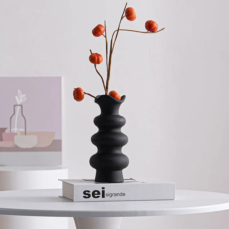 Axya Modern Ceramics Vases for Stylish Home and Office Decor