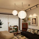 Axyaa Japanese Lantern Style Pendant Light for Modern Home Decor