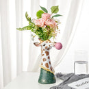 Axyaa Zebra Giraffe Bubbles Vase | Creative Art Home Decor