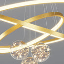 Axyaa Modern Pendant Lights LED Chandelier Interior Ceiling Lighting Fixture
