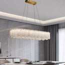 Modern Marble Ceiling Chandelier for Living Room and Dining Area by Axyaa