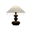 Axyaa Nordic Solid Wood Table Lamp for Home Study Bedroom Lighting