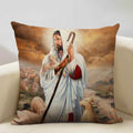 Jesus Decor Pillow Cover 45x45cm Home Sofa Art Decor Gift Axyaa