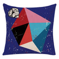 Axyaa Geometric Pattern Linen Pillowcase 45*45cm