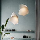 Axyaa Modern Minimalist Designer LED Fabric Chandelier for Home Decor