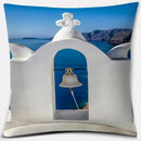 Axyaa Santorini Series Pattern Pillowcase Square Cushion Cover Home Sofa Decor