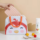 Cute Axyaa Kids Lunch Bag • Insulated Aluminum • Outdoor Picnic Food Storage Bag