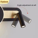 Axyaa Rotatable LED Wall Light with Switch for Bedroom and Corridor