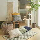 Axyaa Geometric Pillow Cover 45x45cm for Living Room Sofa, Decorative Home Decor Pillowcase