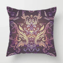 Axyaa Baroque Geometric Throw Pillow Case, Elegant Vintage 45X45CM Cushion Cover for Home
