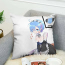 Axyaa Anime Pillow Cover 40x40 Decorative Cushion Covers for Home Sofa