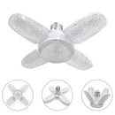Axyaa LED Foldable Fan Bulb Lamp 220V White Light 6000-6500K