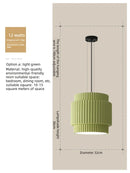 Axyaa Nordic Ceiling Lamp for Home Decor & Lighting in Living Room, Bedroom, Hallway