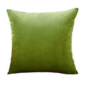 Axyaa Grass Green Velvet Cushion Cover Set for Elegant Living Room Decor
