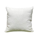 Axyaa Soft Teddy Plush Cushion Cover for Cozy Home Decor - Multi-Size Pillowcase