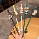 Axyaa Silicone Straw Cover & Brush Set for 7-8mm Straws, Reusable & Splash Proof