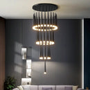 Axyaa Modern Stair Pendant Lights Chandelier LED Ceiling Lamp for Living Room
