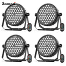 Axyaa 72LED RGB LED Par Light with DMX Remote Control for Stage Lighting