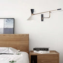 Axyaa Adjustable Nordic Wall Light Sconce with E27 Bulb