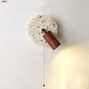 Axyaa Rotatable LED Wall Lamp Sconce Nordic Modern Wood Stair Light Fixtures